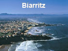 Pictures of Biarritz (air View with the Pyrenees in the Background)