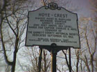 Hoye Crest, highest point in Maryland