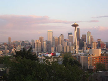 Seattle, largest City of the State of Washington and home of Whitepages.com (population 578,700)