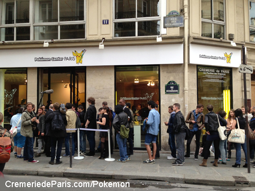Pokemon Center Pop Up Store at Cremerie de Paris in 2014
