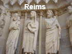 Pictures of Reims (Sculptures on the Entrance of the Cathedral)